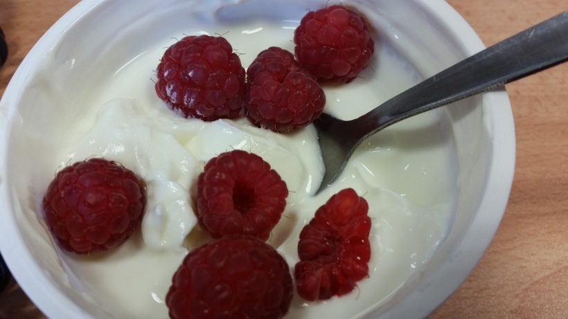 More berries and full fat yogurt
